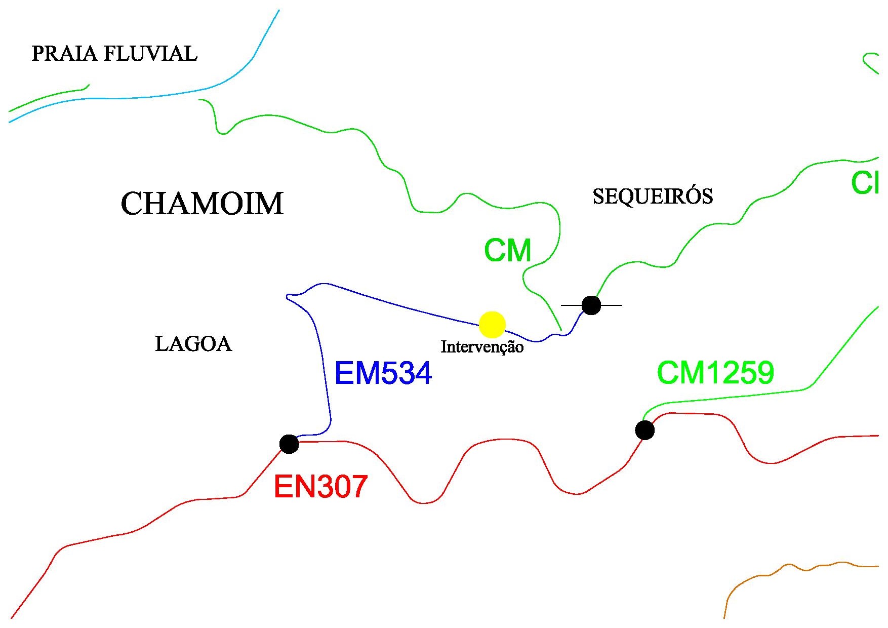 Mapa de localização Chamoim page 001