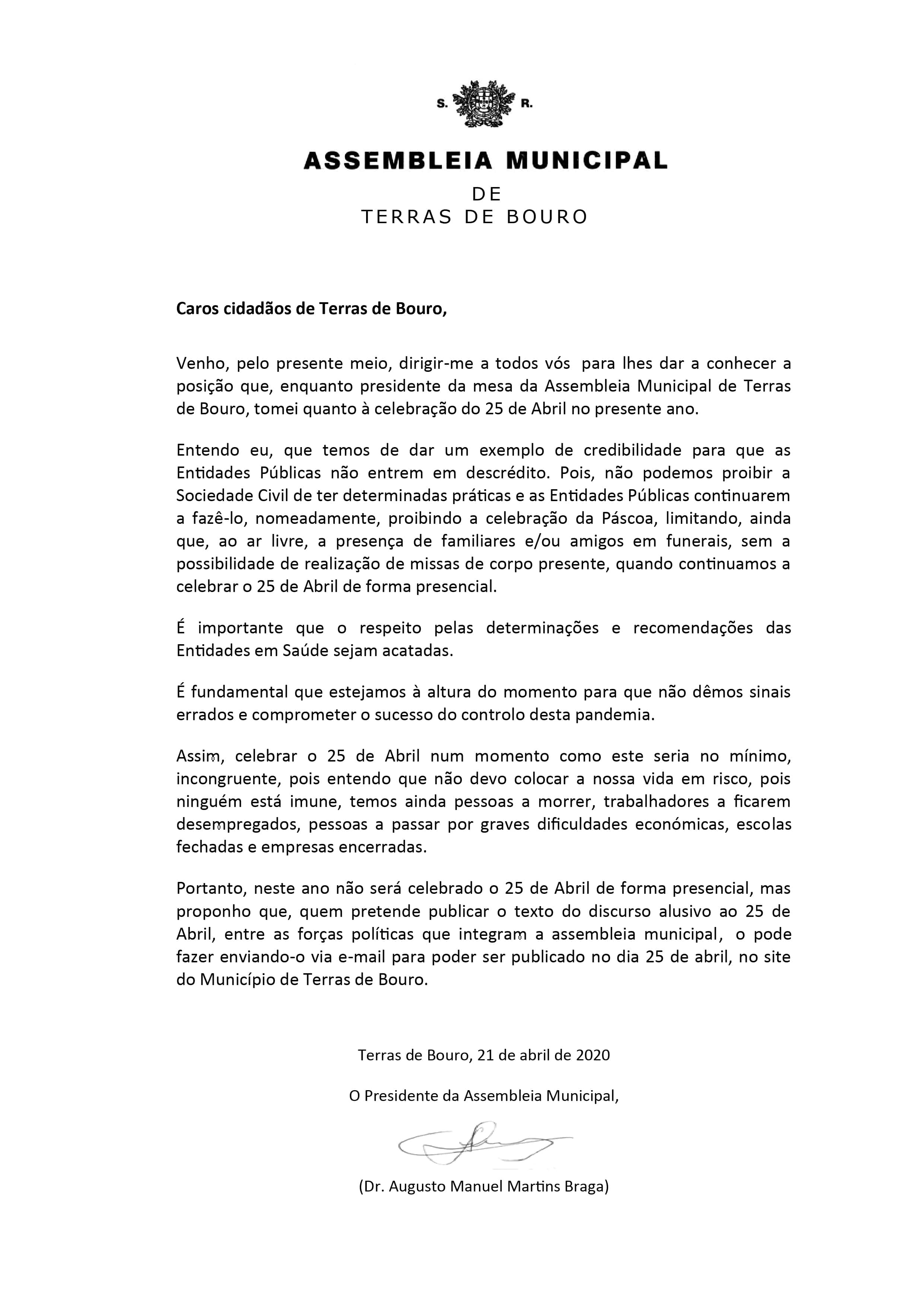 COMUNICADO AM 25 DE ABRIL 01 min