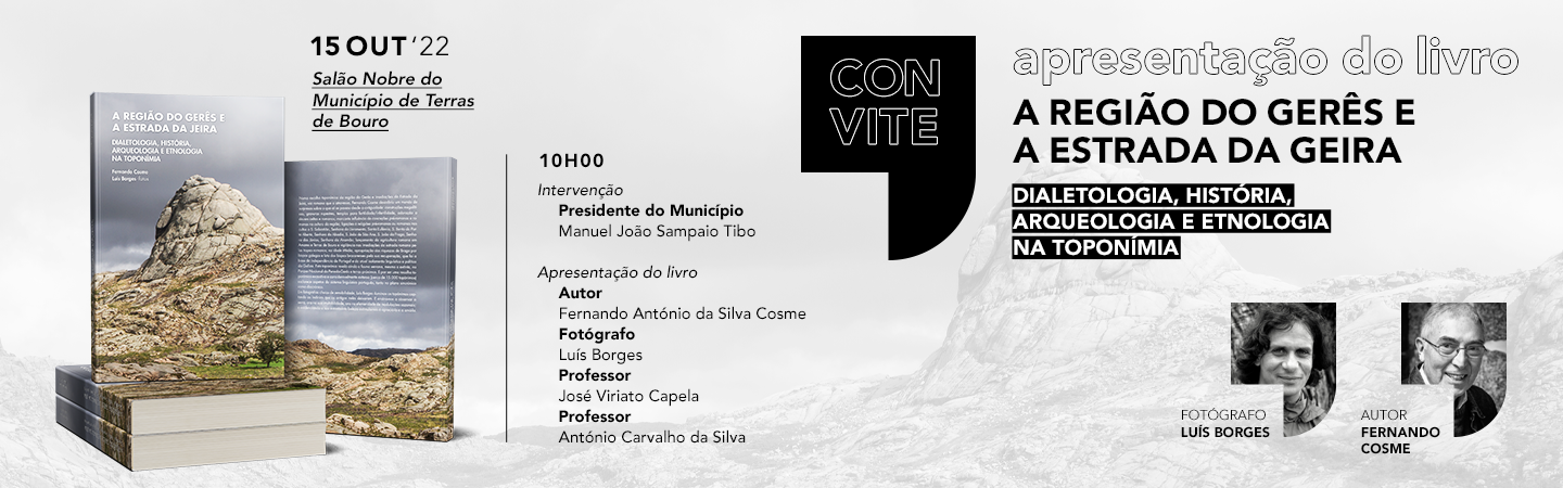 Convite site 1440x450px Apresentacao do Livro A Regiao do Geres e a Estrada da Jeira