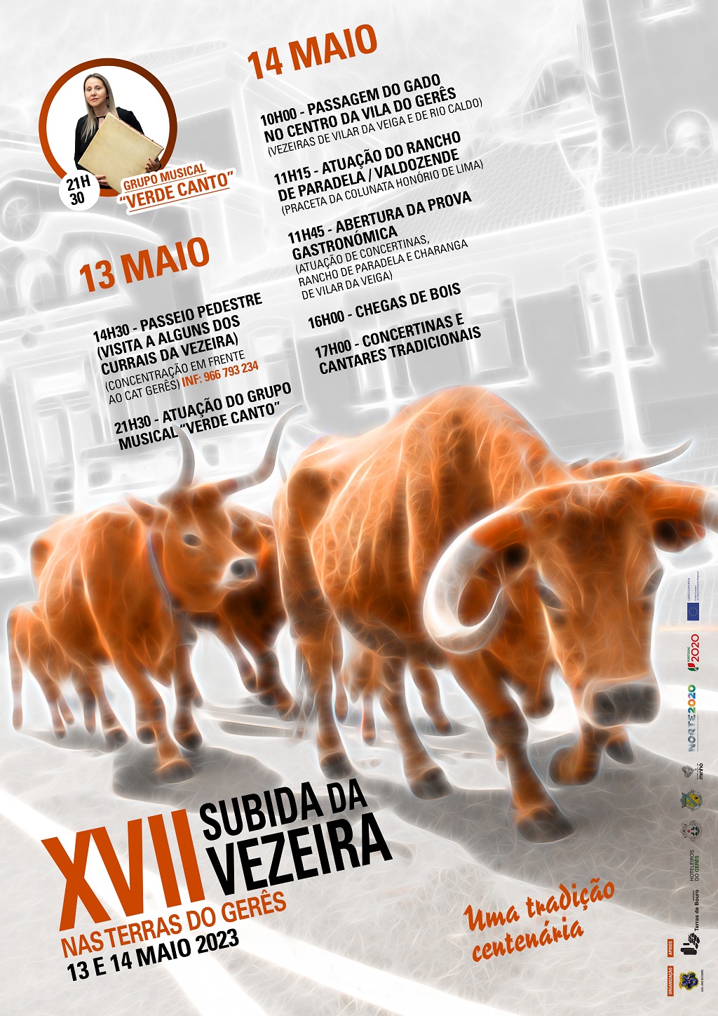 Cartaz Programa XVII Subida da Vezeira 2023