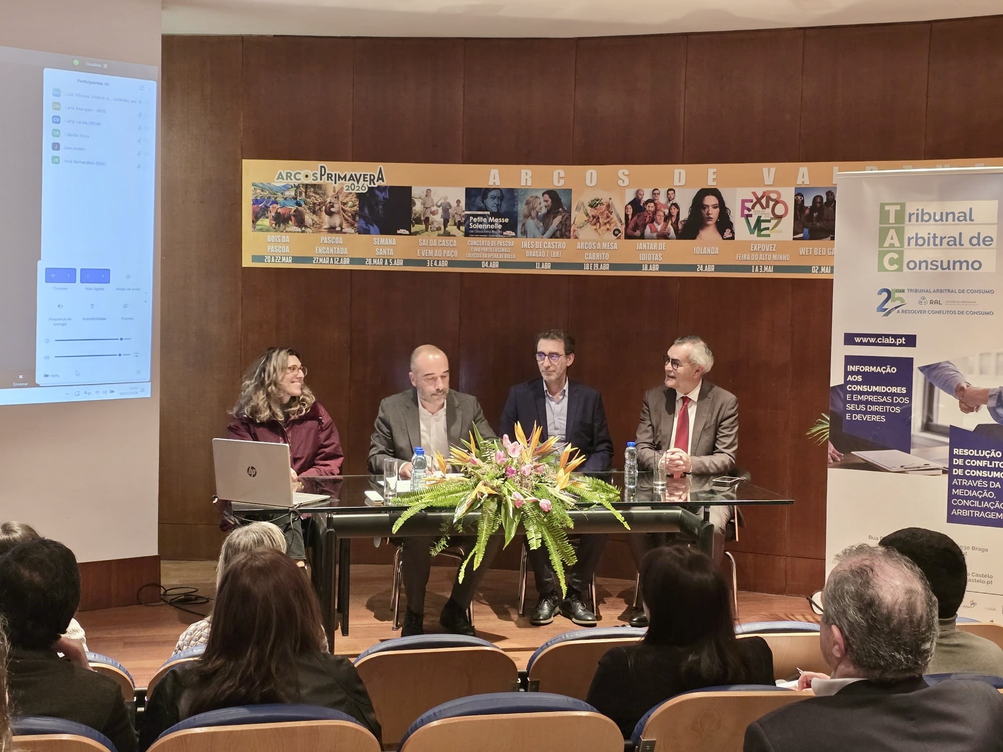 Terras de Bouro presente na reunião do CIAB – Tribunal Arbitral de Consumo