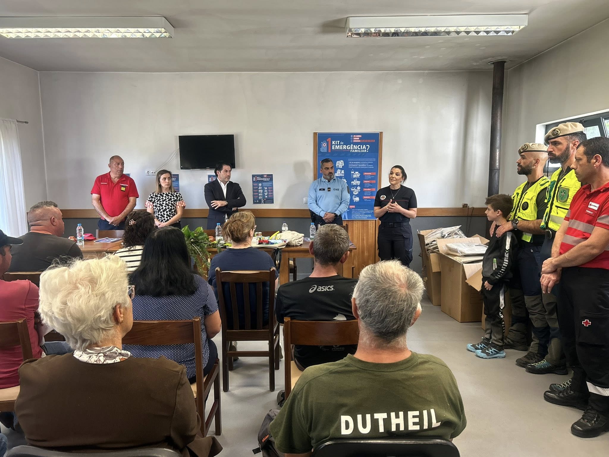 Serviço Municipal de Proteção Civil (SMPC) dinamizou ação em Vilar da Veiga