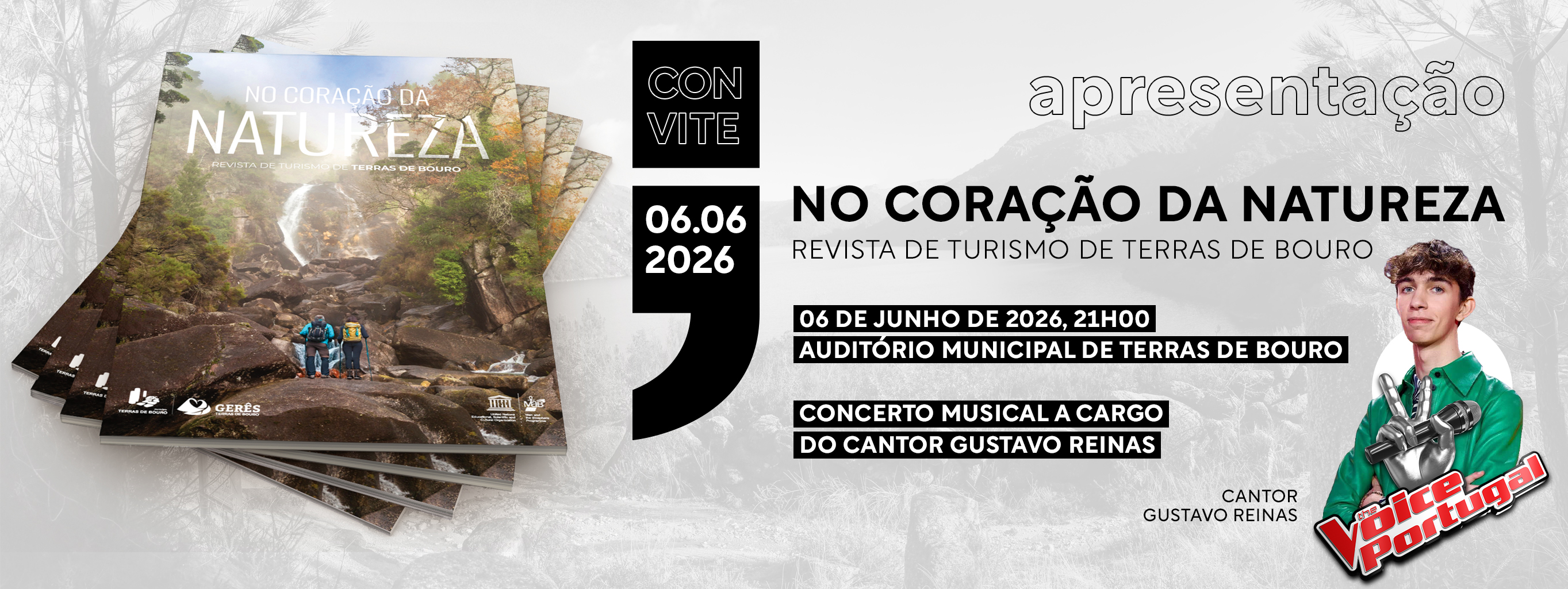 Terras de Bouro apresenta a 3.ª edição da revista “No Coração da Natureza”